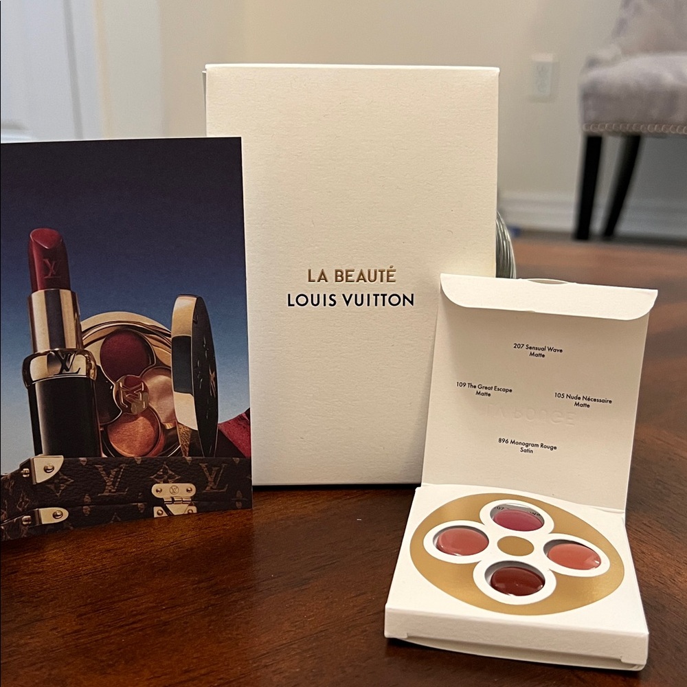 Louis Vuitton La Beauté Rouge Lipstick Samples